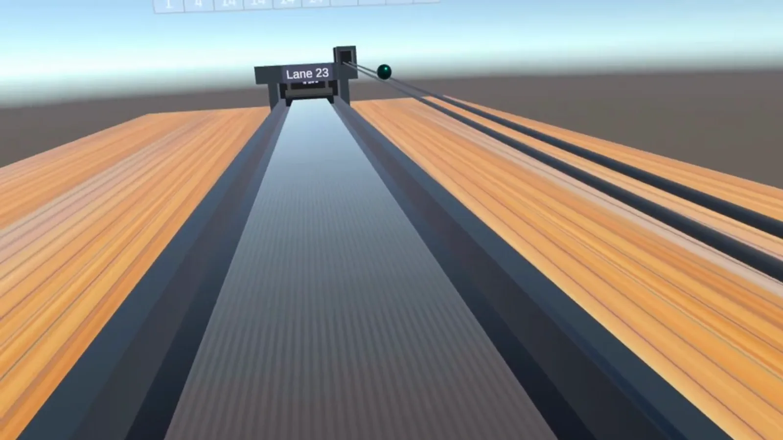 Interactive bowling experience